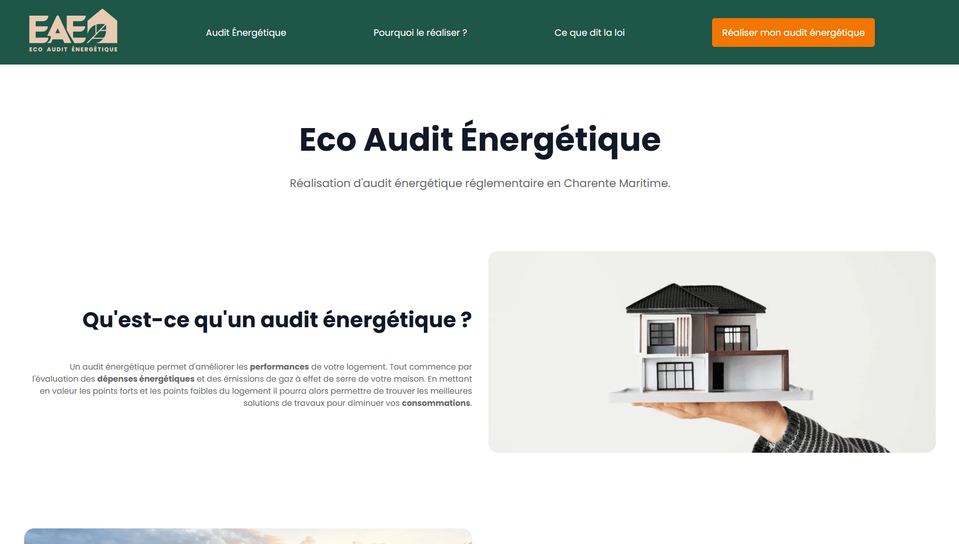 EAE landing page
